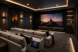 Modern Media Room